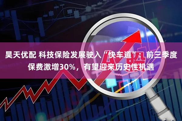 昊天优配 科技保险发展驶入“快车道”：前三季度保费激增30%，有望迎来历史性机遇